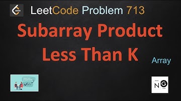 subarray product less than k | subarray product less than k leetcode | leetcode 713 | subarrays