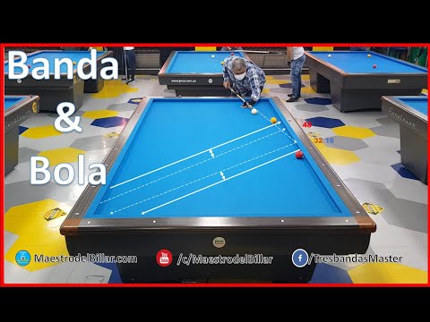 Billar Tres Bandas 💖 Sistema Banda (Larga) y Bola Parte 1