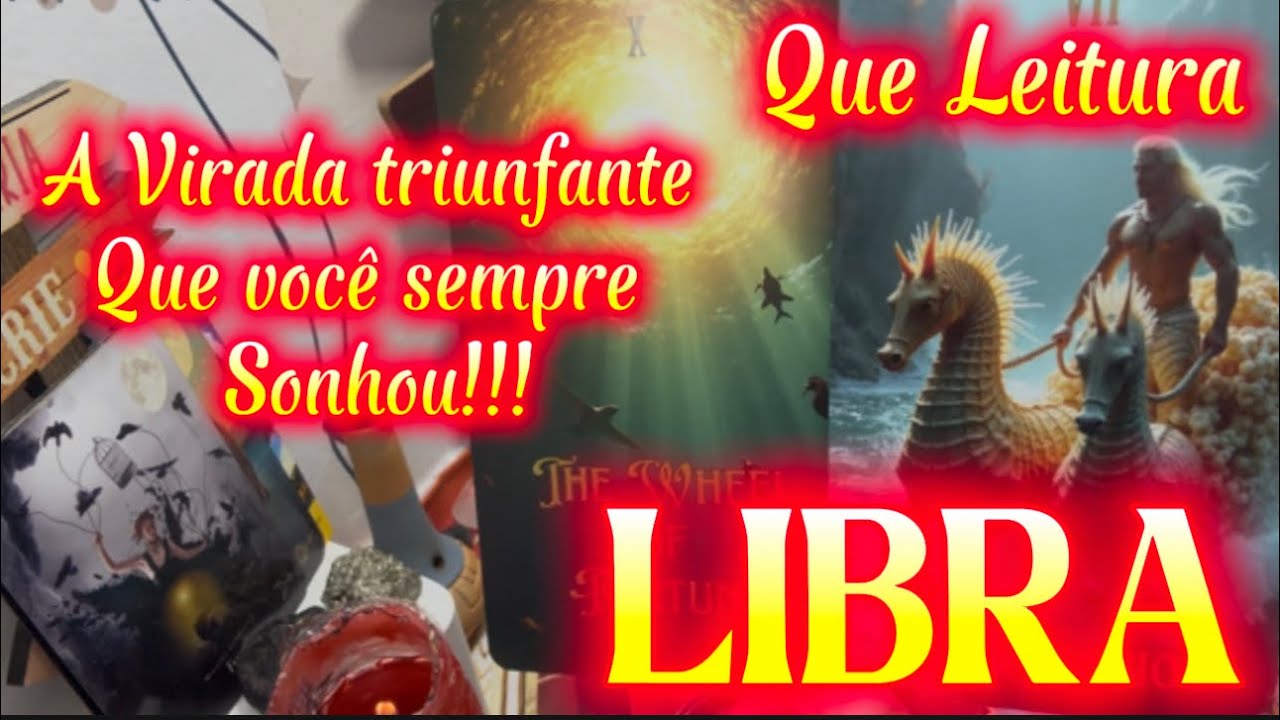 ♎️LIBRA/💥Que leitura!!! Siga a voz da sua alma. Sucesso,Vitória, reconhecimento e um amor único.