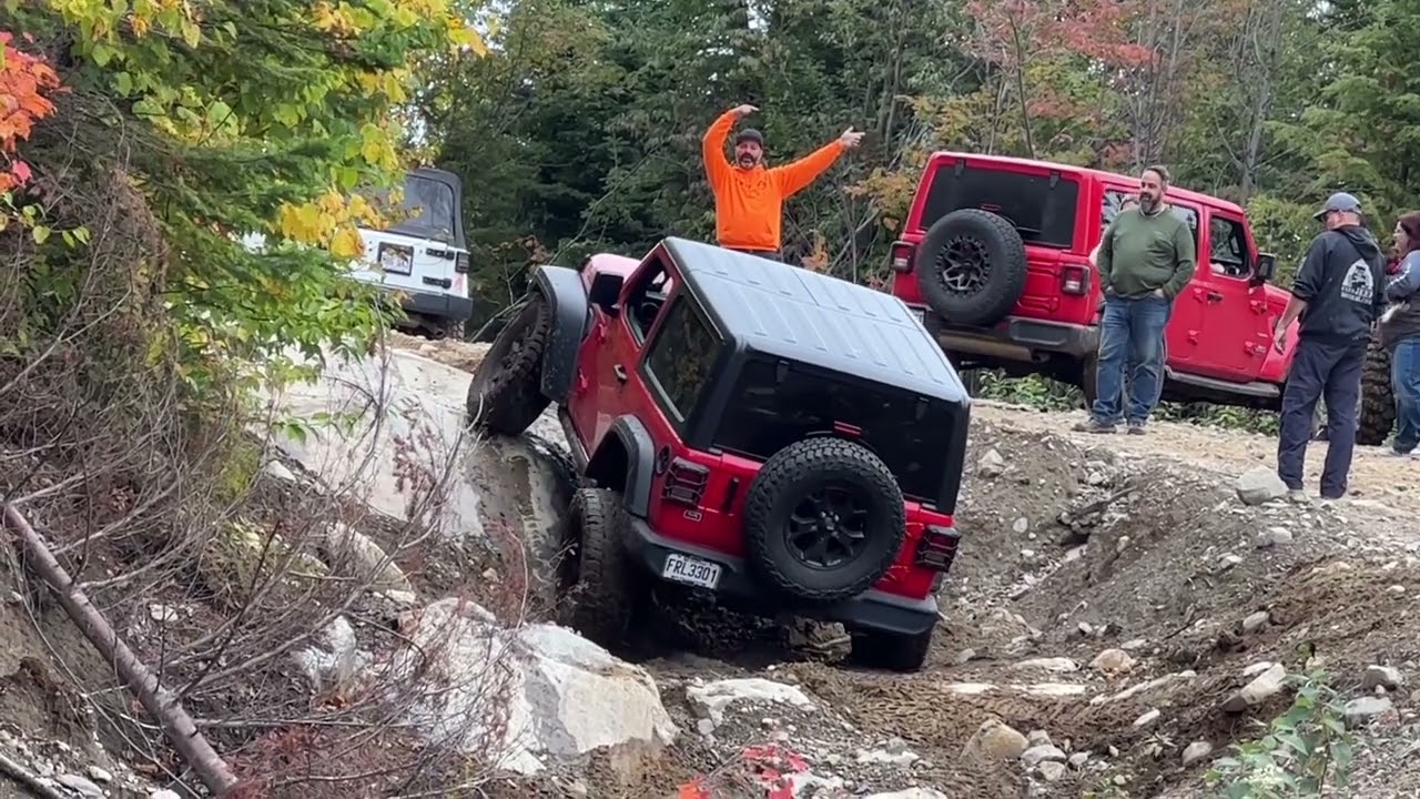 Trail des couleurs, Club Jeep Montreal, Saint-Donat, QC, 25 septembre 2022.