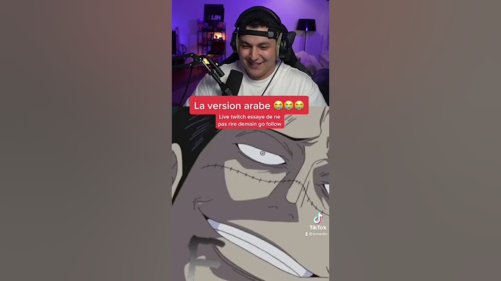 La célèbre scène de One Pièce version arabe 😭😭😭