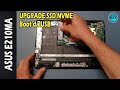 Laptop ASUS E210MA: Upgrade SSD NVME, Boot da USB