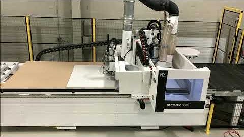 HOMAG CENTATEQ N-300 Nested-Based CNC Machining Center - Push Off