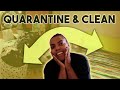 Quarantine &amp; Clean with Me | Room Cleaning and Declutter Timelapse