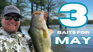 Top 3 KILLER Baits For MAY Bass Fishing!! by SonarFishing 5,788 views 1 month ago 9 minutes, 48 seconds