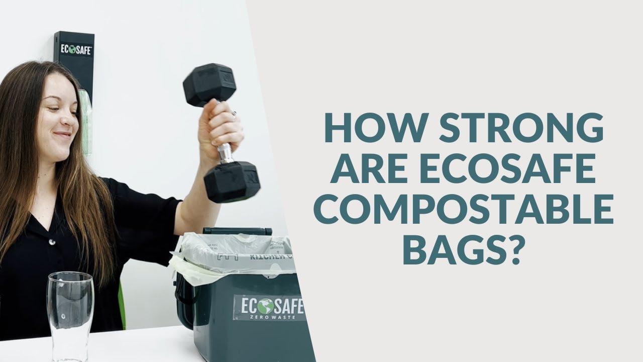 EcoSafe Compostable & Biodegradable Trash Bags