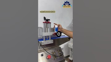 Automatic Round bottle sticker labeling machine +91-7800004546 #labelingmachine  #packagingmachine