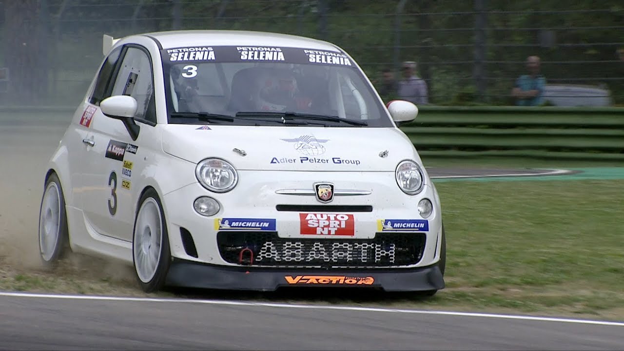 Trofeo Abarth 500 a Imola 2018