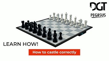 How to castle with DGT Pegasus