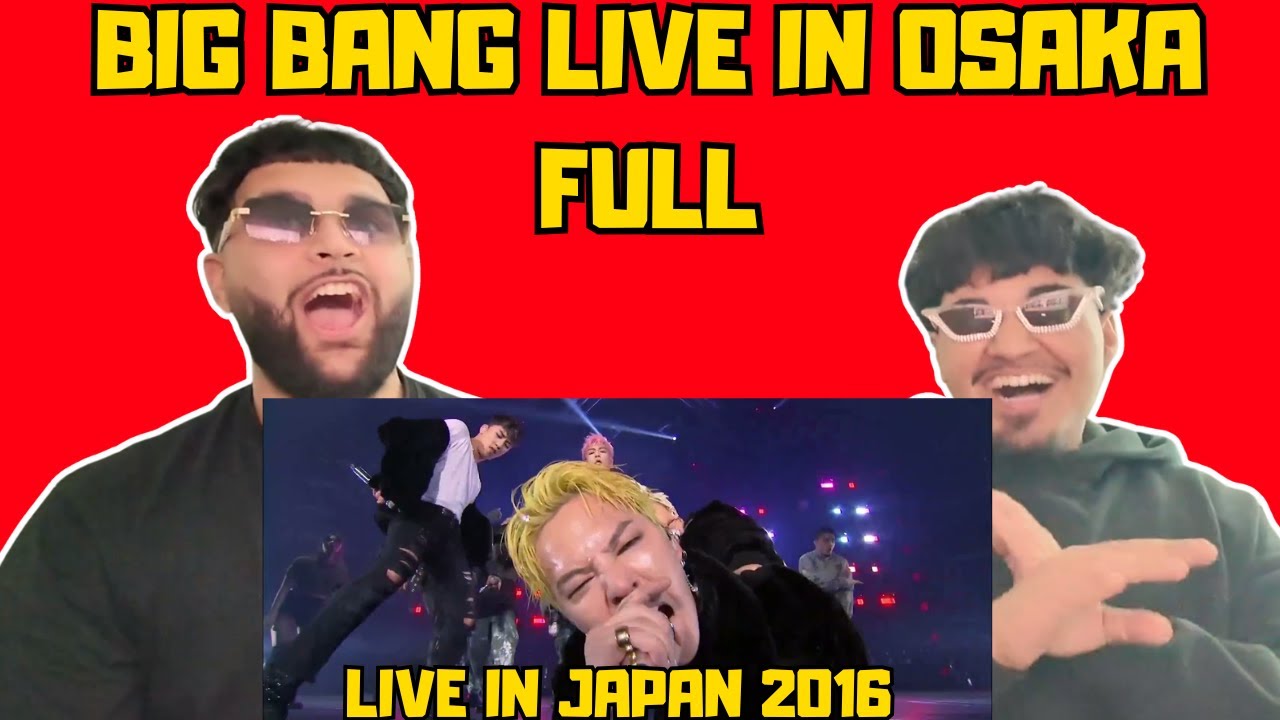 BIGBANG - Финал Япония Осака 2016 Полная реакция на выступление!