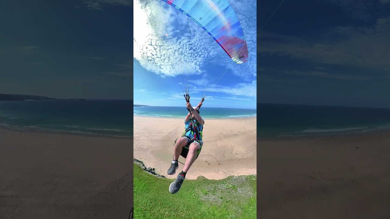 Evening flight at the Towans 