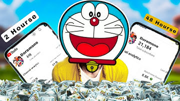 I Uploaded Doraemon Videos for 48 Hours Challenge (Shocking Result) Copy Pest Youtube