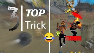 FreeFire Top 3 funny trick🤣 || New Freefire funny video in 2024