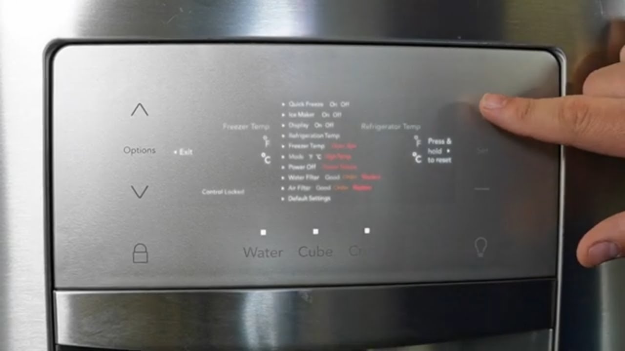 Frigidaire Refrigerator - How to do a Forced Defrost, System Test, Error  Code Lookup - YouTube