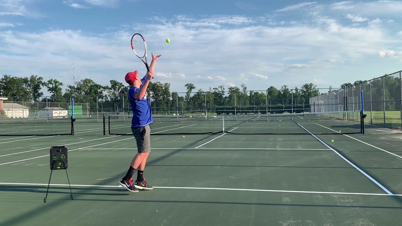 Colby Cook Tennis Recruitment Video - YouTube