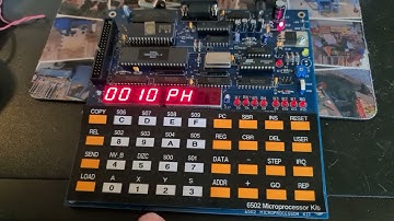 demo 6502 Microprocessor Kit