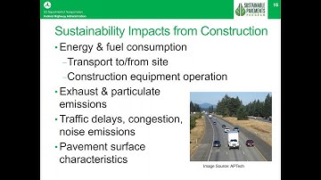 Sustainable Pavement Construction