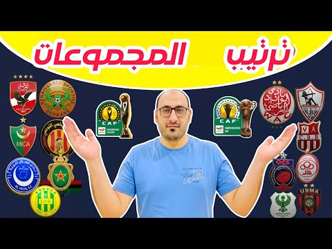 دوري ابطال افريقيا 2025 نتائج وترتيب المجموعات بعد الجولة الاولي موعد الجولة الثانية