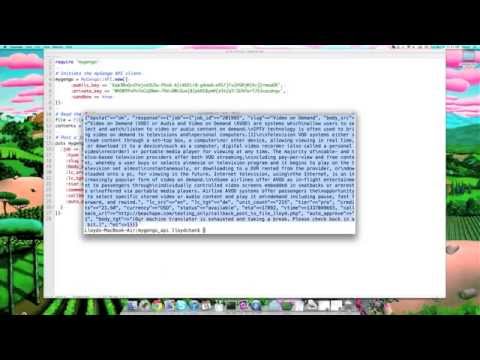 myGengo API Intro