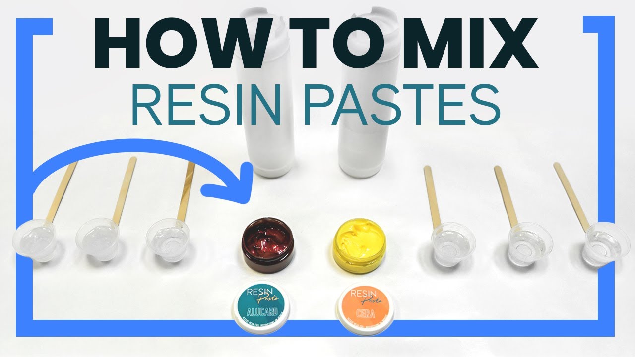 HOW TO, Mix Resin Pastes, Resin Pigment Paste