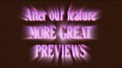 (REUPLOADED) Stay Tuned After The Feature / Feature Presentation 1991 Alternitive logo in G Major