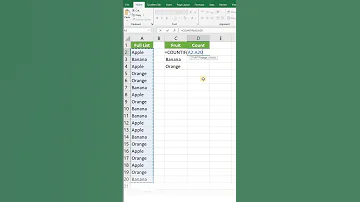 How To Count Distinct Values In Excel Excel 