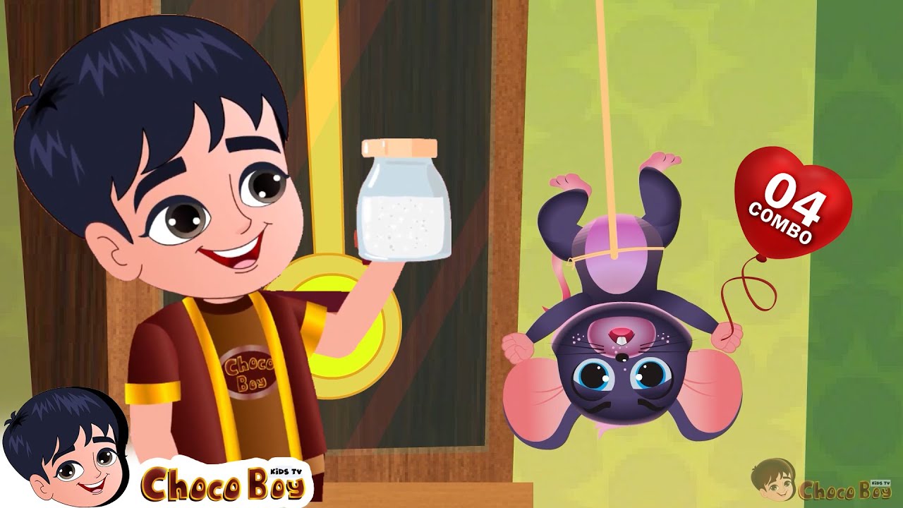 11 Minutes Of Hickory Dickory Dock | Choco Boy Kids TV | Nursery Rhymes & Songs For Children