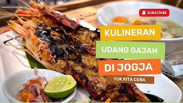 Kulineran Udang Gajah di Resto Unagi dan Udang Alam Kreo, Minggir, Sleman, Yogyakarta #kuliner