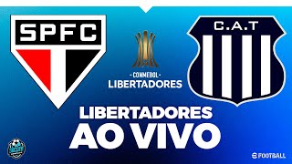 SÃO PAULO X TALLERES - COM IMAGEM - COPA LIBERTADORES 2024! AO VIVO PES 2021