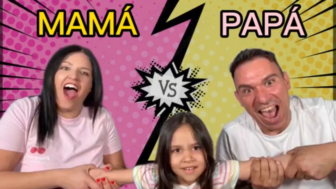 CON PAPÁ VS CON MAMÁ