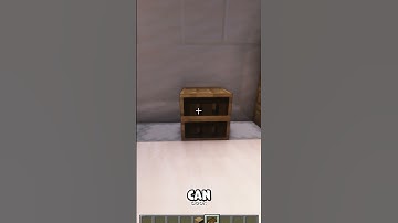 How to make a CHISELED BOOKSHELF in Minecraft (Tutorial) #minecrafttutorial #minecraft