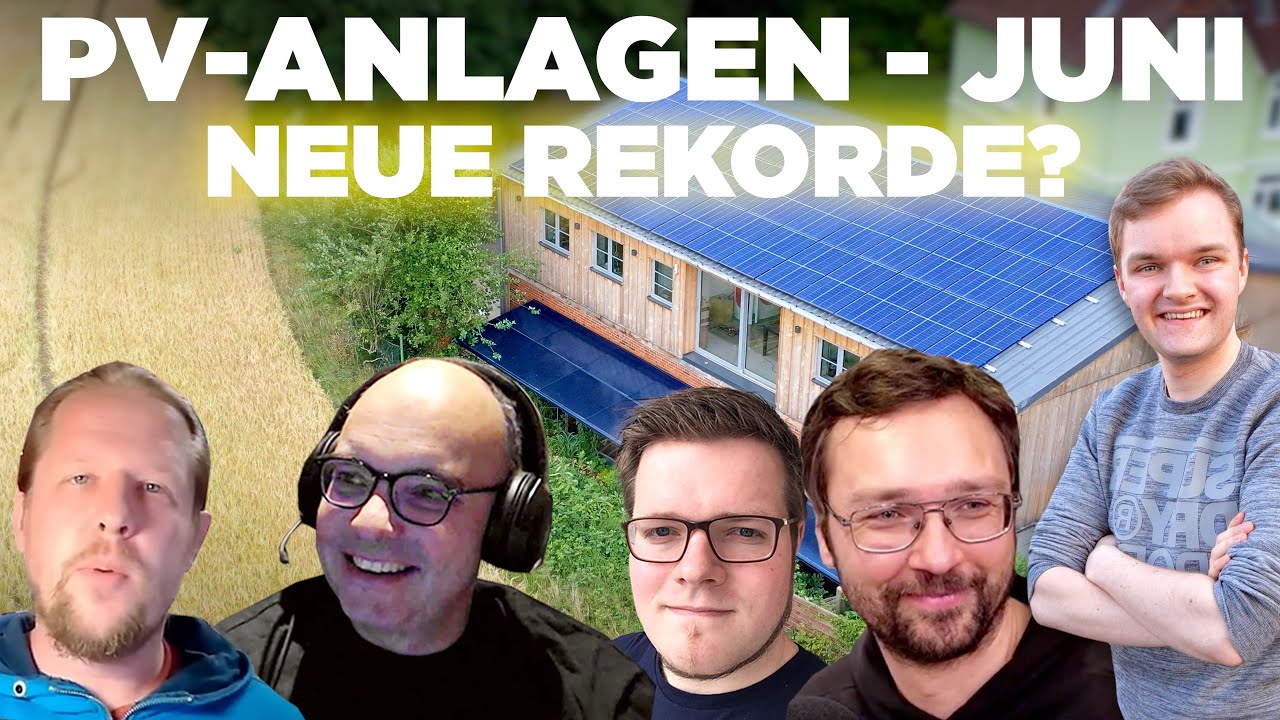 Live PV-Quartett – Unsere Anlagen im Vergleich: Neue Rekorde? ☀️🚀
