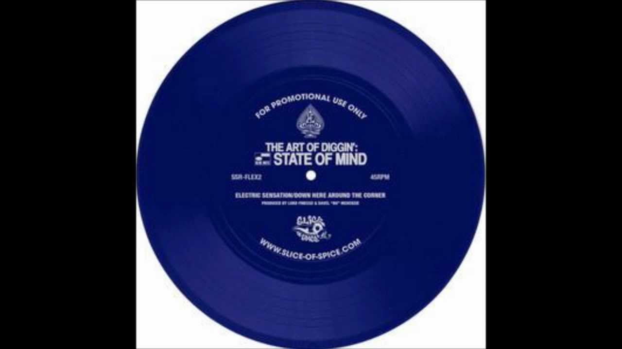 洋楽 Lord Finesse - Electric Sensation 7inch Electric Sensation” b/w “Down Around the Corner