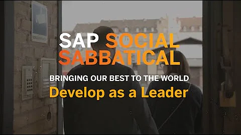 Develop as a Leader | SAP Social Sabbatical - DayDayNews
