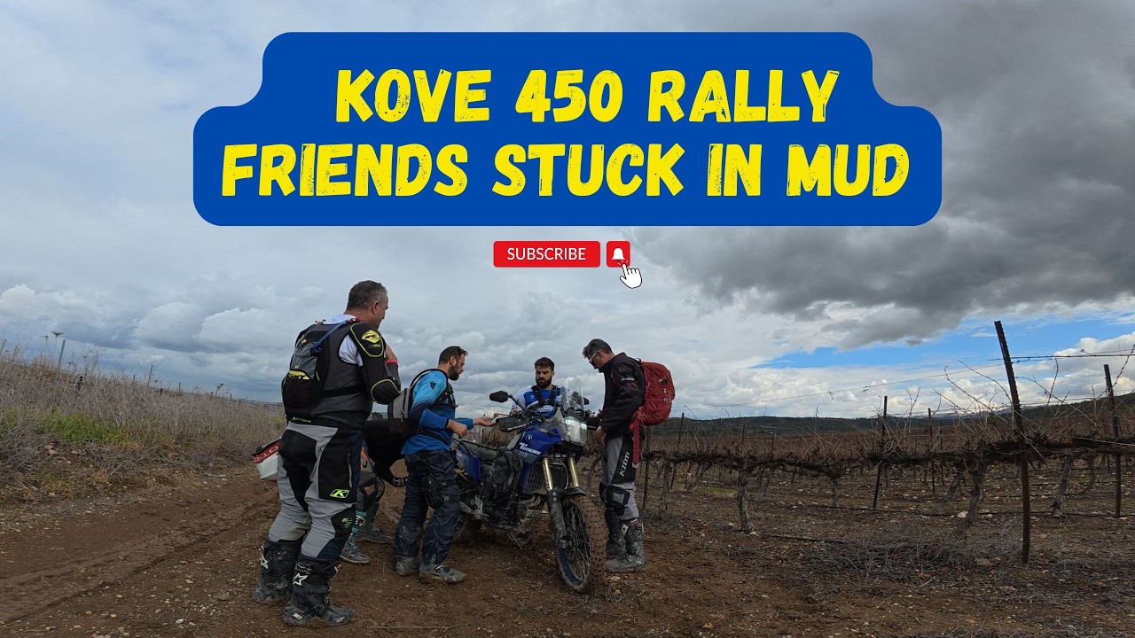 Rain, Mud, and Clutch Failure: An Unforgettable Off-Road Adventure! (Kove 450 Rally and Tenere 700)