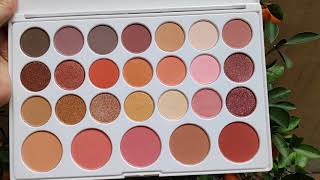 BẢNG PHẤN MẮT VÀ MÁ BH COSMETICS NOUVEAU NEUTRALS 26 COLOR SHADOW & BLUSH PALETTE.