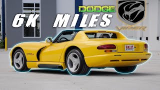 1995 Dodge Viper RT/10 With 6k Original Miles, An American Collectible | REVIEW SERIES