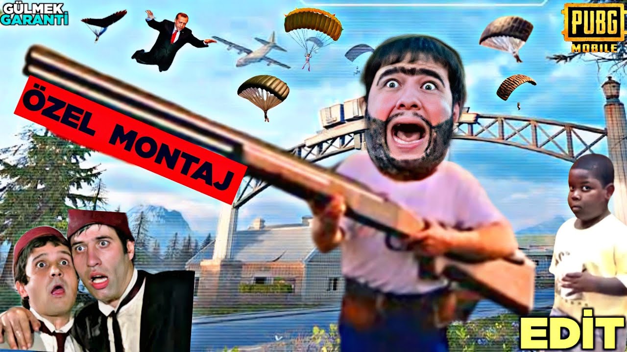 220 BİNE ÖZEL MONTAJ 😱 %99.6 GÜLMEK GARANTİ 😂 PUBG MOBİLE KOMİK MONTAJ