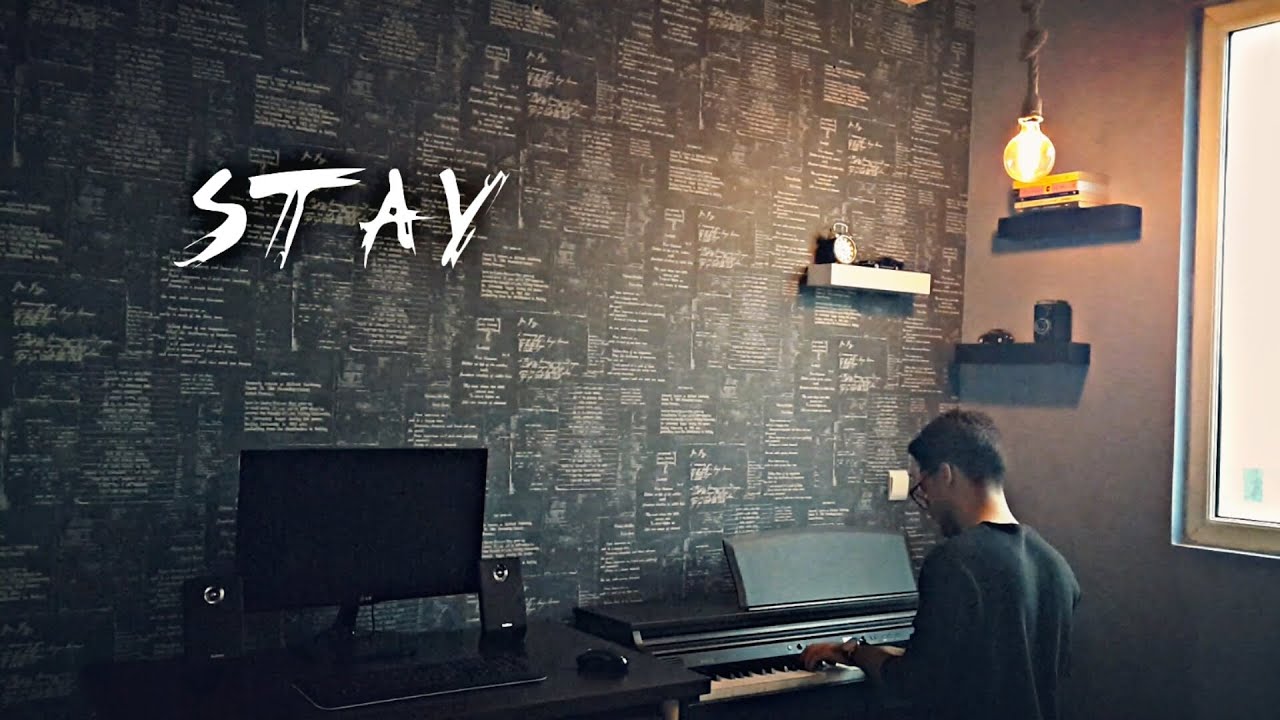 Ghostly Kisses - Stay (Piano cover by me)