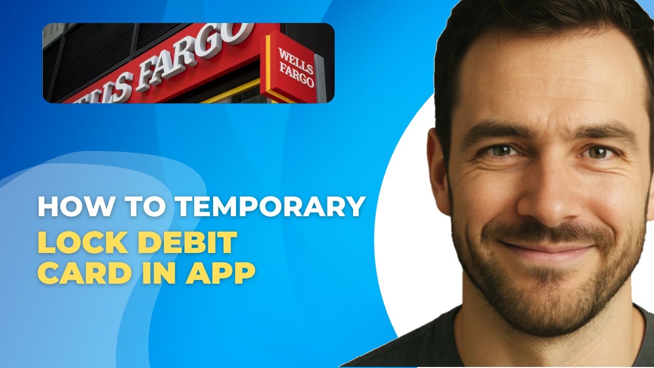 ✅ Как временно заблокировать дебетовую карту Wells Fargo в приложении 🔴 1