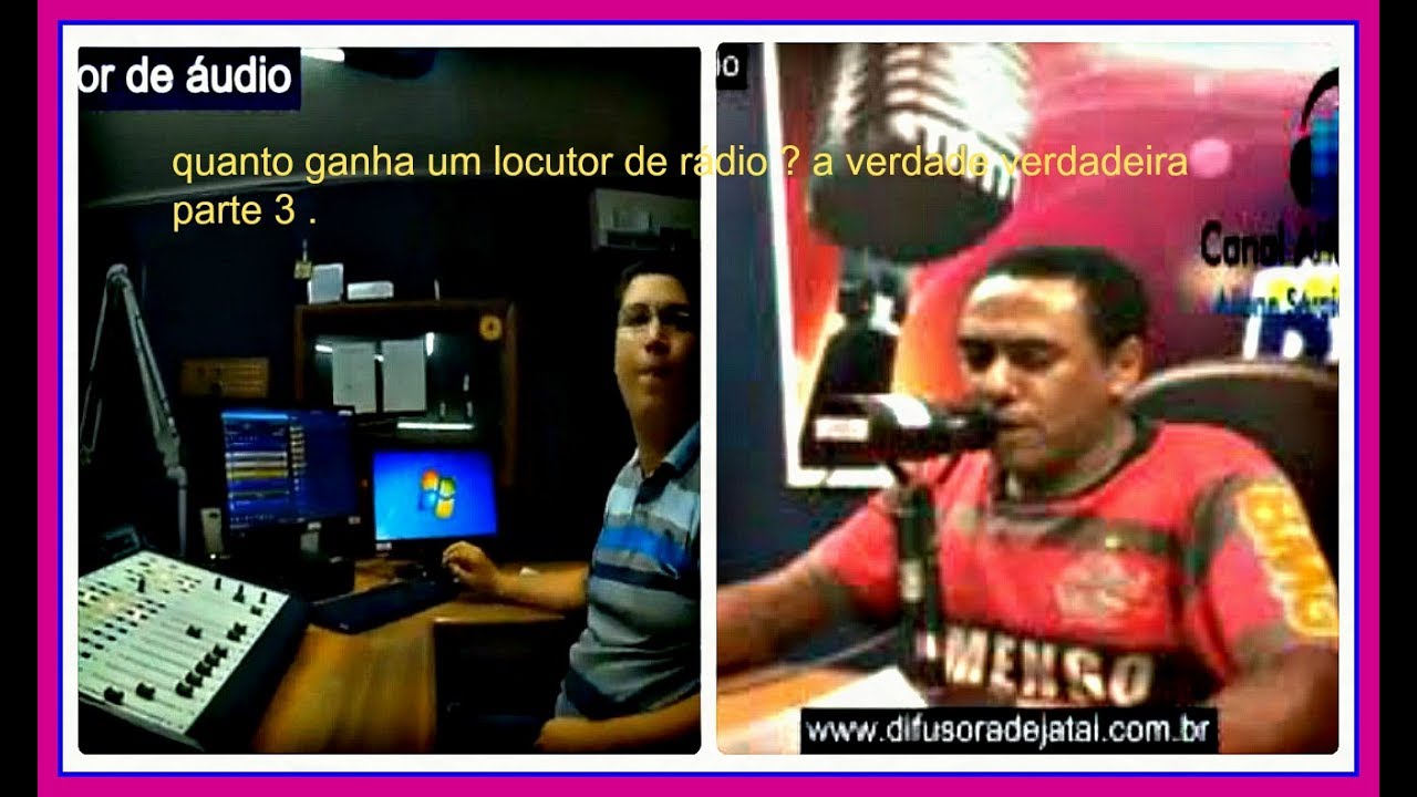 quanto ganha um locutor de rádio ? a verdade verdadeira parte 3 . - YouTube