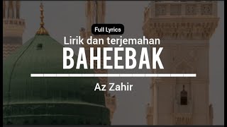bahibbak - azzahir (lirik dan terjemahan)