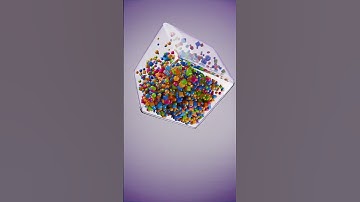 Rolling Cube #blender3d #animation #b3d #simulation #vfxshort #shors #particles