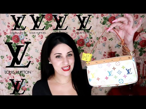 Louis Vuitton X Takashi Murakami cosmetic pouch. – Raks Thrift Avenue