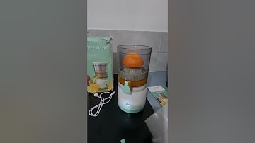 Electronic Citrus Juicer USB Charging Powerful  & Hands Free