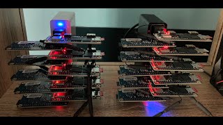 OrangePi Mining Farm Finished Setting Up Tower 02  🤩 #verus #nicehash #cryptocurrency #orangepi