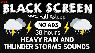🔴 Defeat Insomnia in 3 Minutes - Fall Asleep Fast with Soothing Night Rain