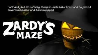 Foolhardy but Zardy, Pumpkin Jack, & Cablecrow go against Boyfriend & beats 2 and 4 are swapped