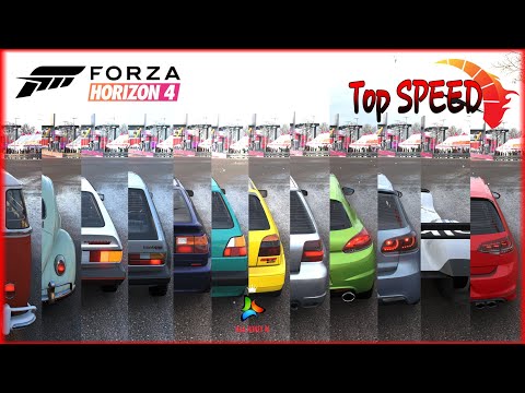 forza-horizon-4-top-10-fastest-vw-|-all-vw-(volkswagen)-stock-cars---top-speed-battle