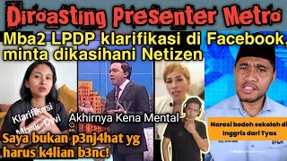 Download Lagu Kena Mental! Mba Tyas klarifikasi, merasa aneh kenapa dirinya dihuj4t//diroasting Presenter Metro MP3
